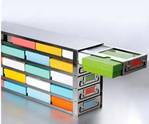 側(cè)取式抽屜型凍存架