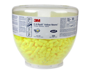 3M 高降噪子彈型耳塞（使用時(shí)配合耳塞分配器）391-1004