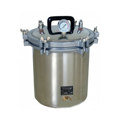 上海博迅手提式壓力蒸汽滅菌器YXQ-SG46-280S(A) 蝶型螺母開(kāi)蓋型