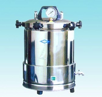 手提式不銹鋼壓力蒸汽滅菌器YX280A