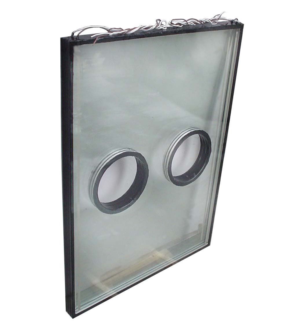 試驗(yàn)箱防霧中空玻璃可操作門