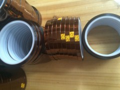 長期供應(yīng) 茶色高溫膠帶  環(huán)保高溫茶色透明膠帶