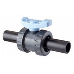 ASTORE球閥1V426系列，連接PE管的灰色PVC球閥