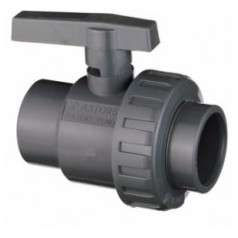 ASTORE球閥1V301系列，灌溉和輸水的灰色 PVC球閥