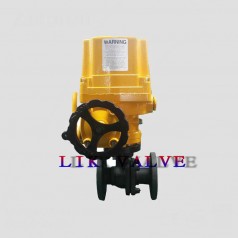 進口電動防爆碳鋼球閥（DC24V、DC220V、AC110V）