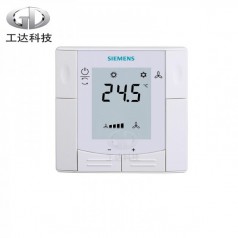 西門子溫控器房間液晶溫控器rdf300.02空調(diào)風(fēng)機(jī)二盤管