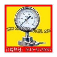 衛(wèi)生型隔膜壓力表系列-耐震壓力表|真空壓力表|不銹鋼壓力表