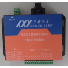 三格RS232、RS422、RS485轉(zhuǎn)光纖_光貓使用說明書（工業(yè) ）