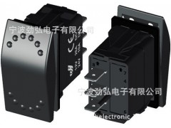 勁弘電子汽車房車大巴車越野車駕駛艙改裝防水防塵開(kāi)關(guān)