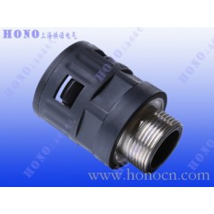 金屬螺紋尼龍快速軟管直接頭 金屬螺紋直插式塑料軟管接頭 環(huán)保新料金屬螺紋快速插拔軟管接頭