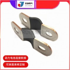 廠家定制新能源動力電池導(dǎo)電串聯(lián)銅排銅箔軟連接