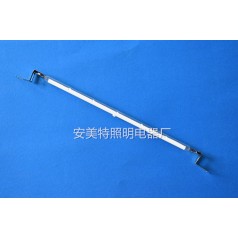 反射另 半熱量半鍍白加熱管——安美特定制鐵片頭半鍍白燈管