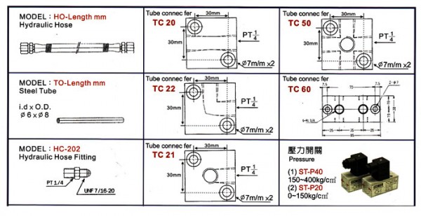 KAN-TOU 壓力開(kāi)關(guān)TC 20系列 