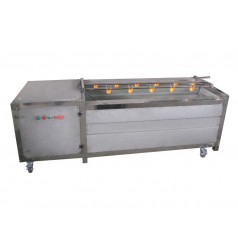 蘋果去皮清洗機(jī)。芋頭清洗脫皮機(jī)