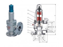 WA42Y波紋管安全閥，波紋管平行式安全閥，廠家直銷