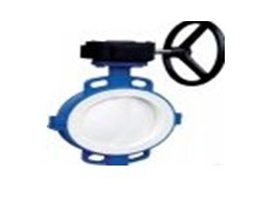 襯氟蝶閥，對(duì)夾式襯氟蝶閥