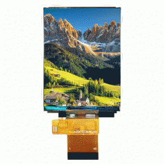 3寸長條形TFT分辨率268*800全視角IPS打碼機