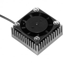 德國Fischer Elektronik帶通風(fēng)散熱片,用于微壓縮機(jī)