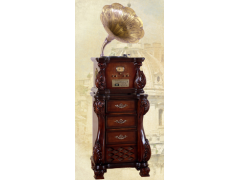 優(yōu)迪聲 YM-688立式復(fù)古留聲機(jī) 復(fù)古渦輪大唱臂