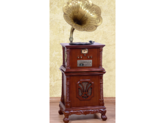 優(yōu)迪聲YM-303 立式古典留聲機(jī) 復(fù)古留聲機(jī)