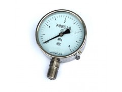 不銹鋼壓力表