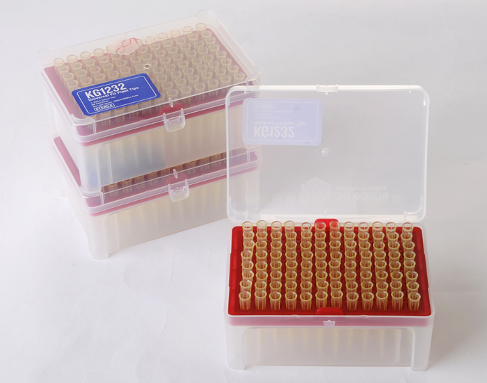 1-200ul移液器吸嘴，黃色，盒裝滅菌，科進/KIRGEN