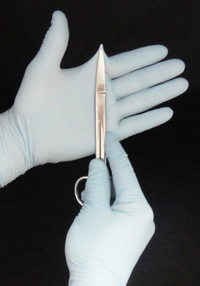 藍(lán)色無粉丁腈手套，科進(jìn)/KIRGEN醫(yī)用手套