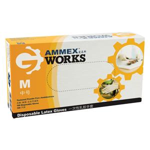 愛馬斯 一次性乳膠手套 TLFGWC